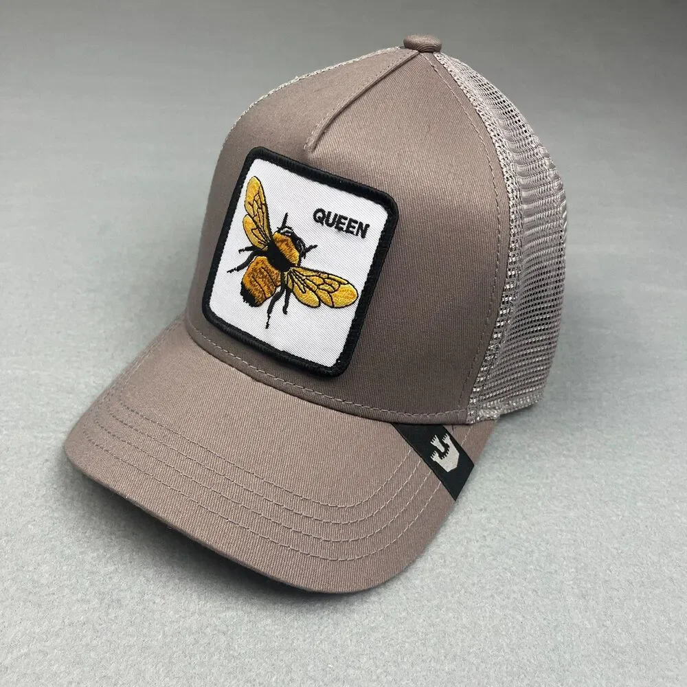 New Goorin Bros. The Queen Bee Trucker Hat Snapback Unisex Adjustable One Size - Picture 1 of 10